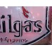 Original Mobilgas (Shield) Pegasus Porcelain Sign with Neon 72 IN W x 72 IN H